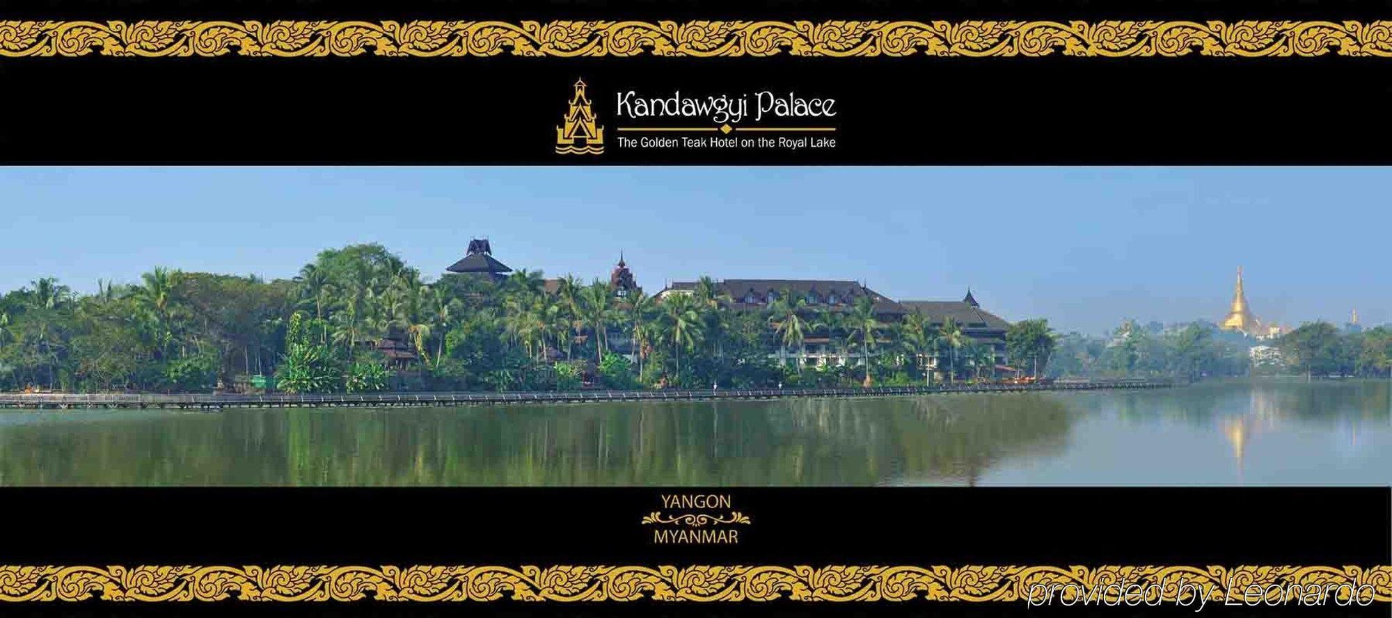 Kandawgyi Palace Hotel Yangón Exterior foto
